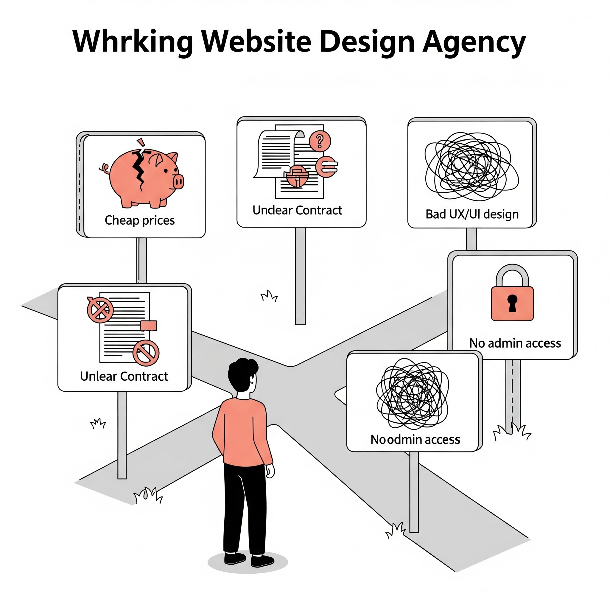 Kinh nghiệm làm website: 10 sai lầm “chết người” cần tránh khi thuê thiết kế website