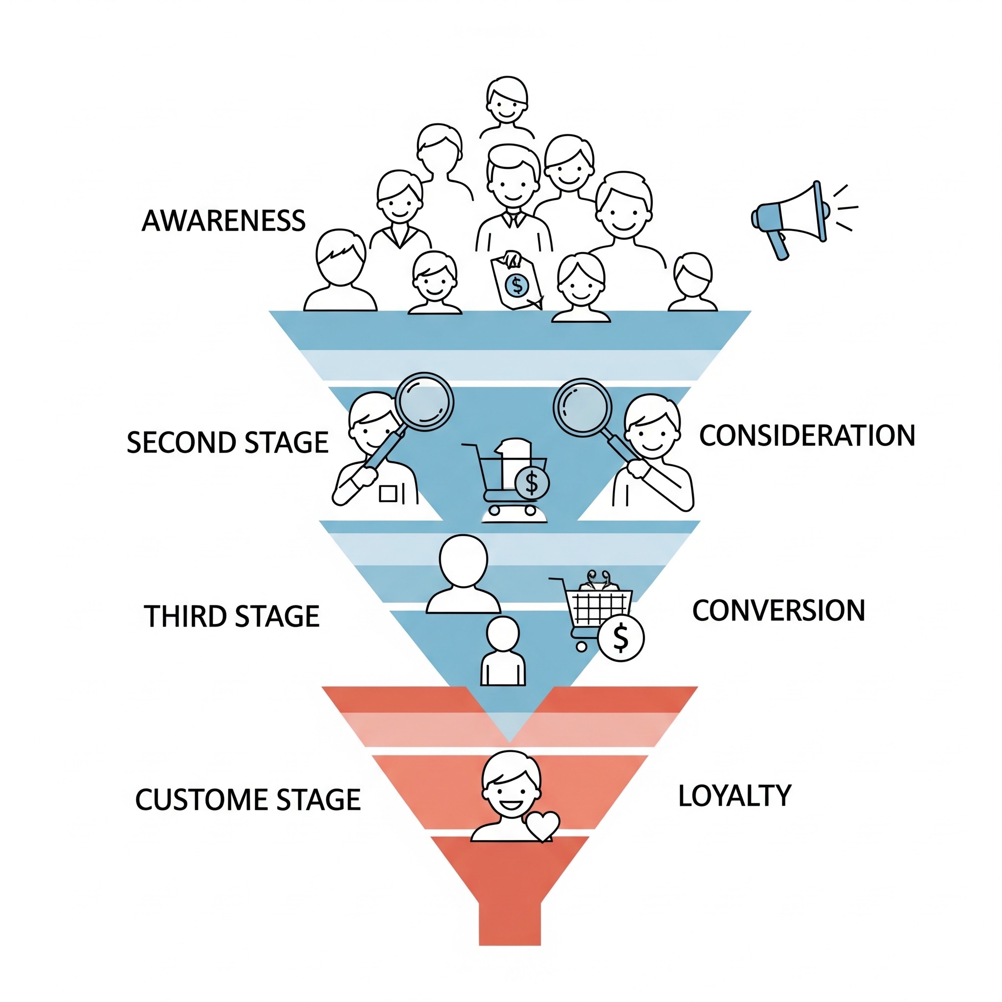 Phễu Marketing là gì? Hướng dẫn xây dựng Marketing Funnel cho doanh nghiệp từ A-Z